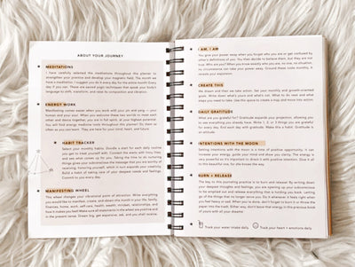 Soul Work Planner + Journal: Manifesting & Meditation.