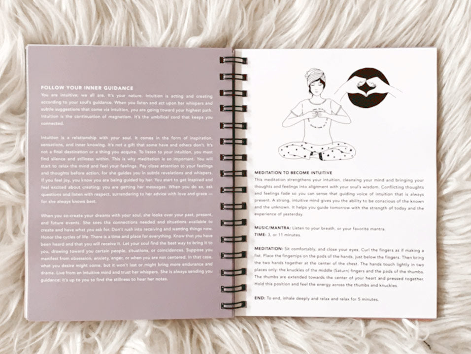 Manifesting &amp; Meditation: Soul Workbook + Journal.