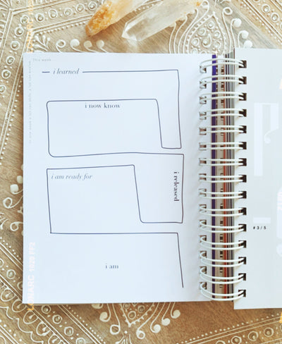 Soul Work Planner + Journal: Healing Your Chakra System.